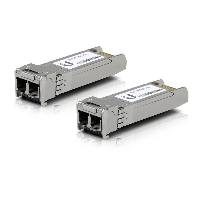 UBIQUITI UF-MM-10G SFP+ Modules and Cabling for 300M, 10 Gbps, UFiber Modules and LC Multi-mode fiber cabling 2 Pack